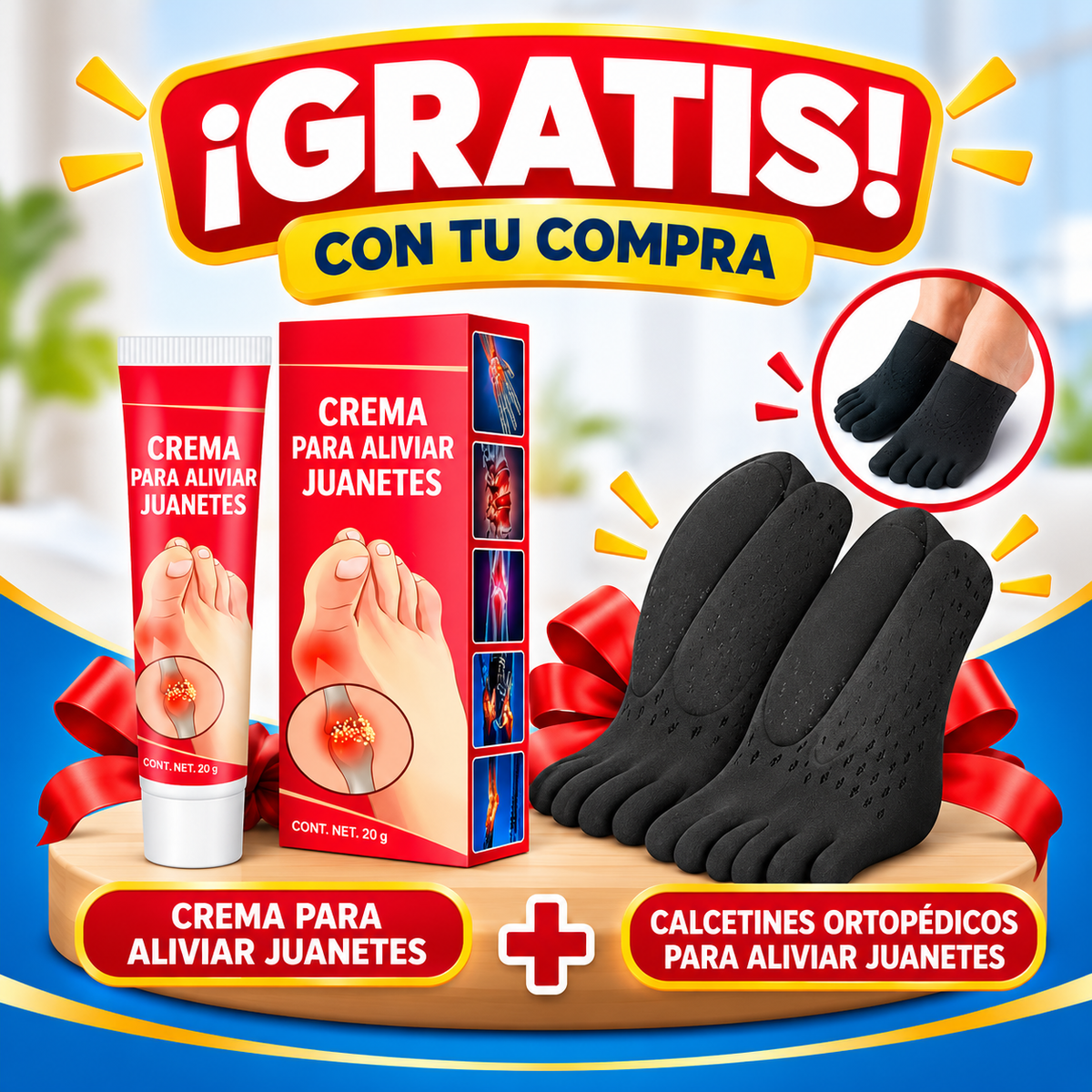 Corrector de Juanetes Ajustable