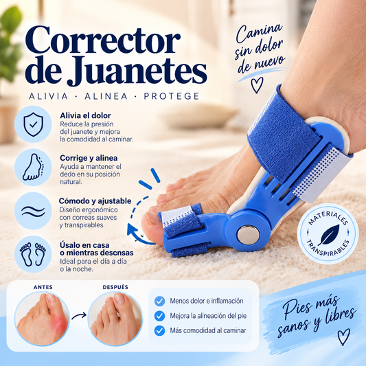 Corrector de Juanetes Ajustable