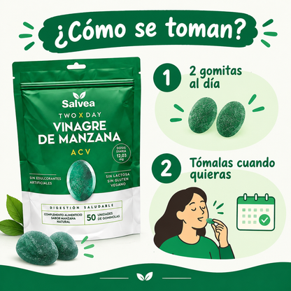 Gomitas de Vinagre de Manzana